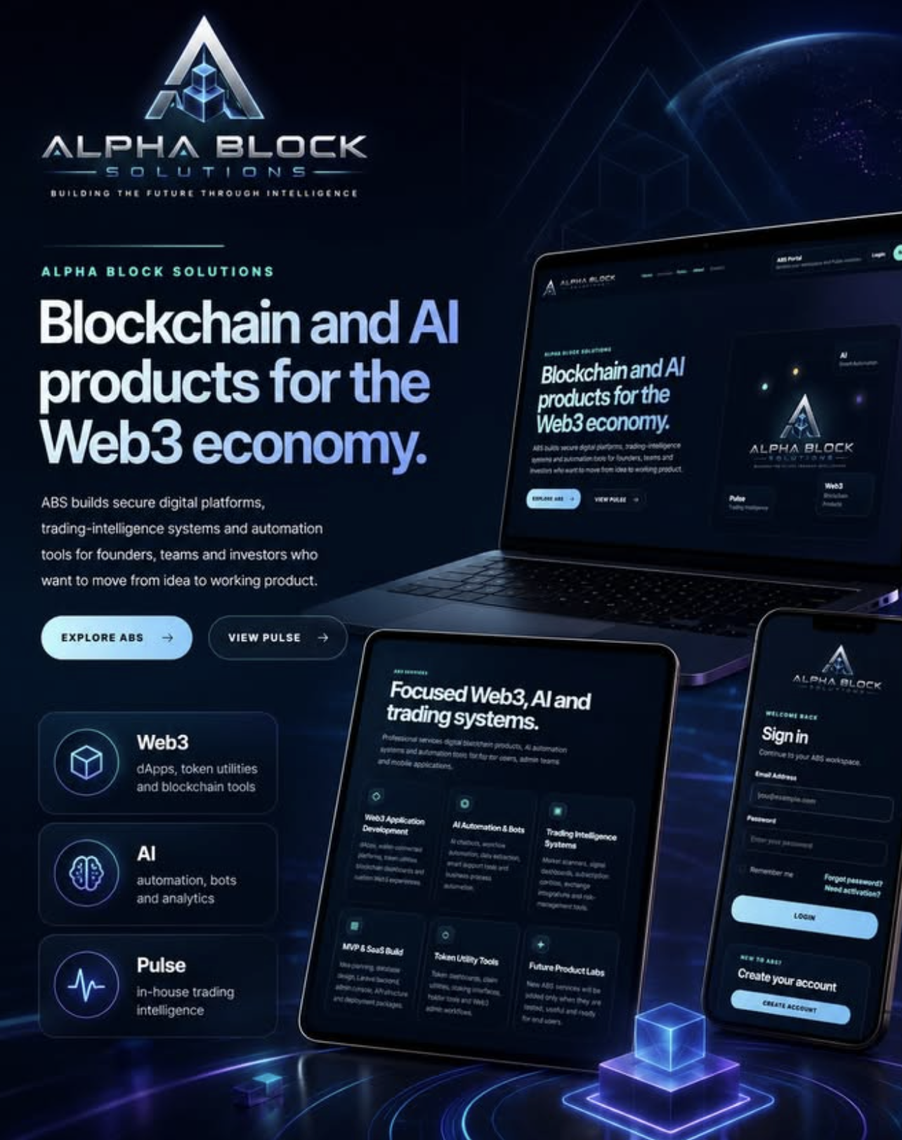 ( Coming Soon ) Alpha Block Solutions